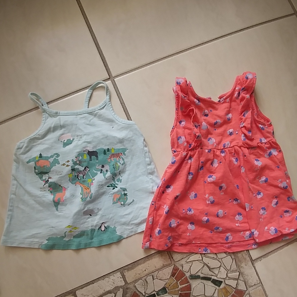 Cat & Jack girls tanks